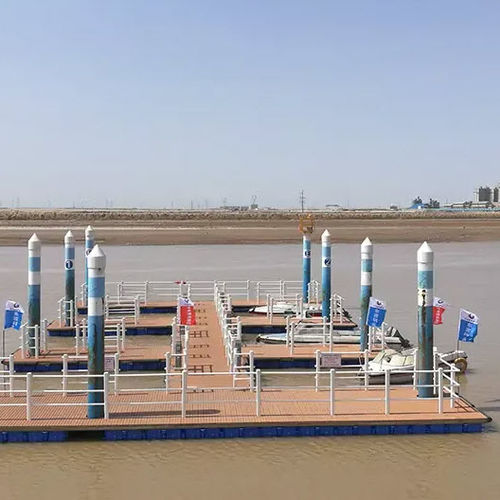 浮桥抱桩器 - Shanghai Qihua Waterborne Engineering Construction Co., Ltd - 钢