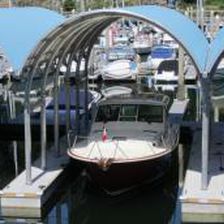 船用停泊棚 - Thunderbird - International Marine Floatation Systems, Inc. (IMFS) - 用于浮桥