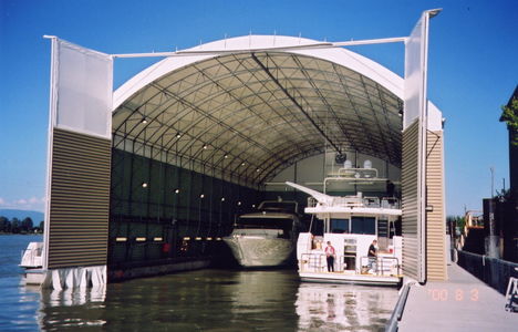 船用临时遮蔽棚 - Sonship - International Marine Floatation Systems, Inc. (IMFS)