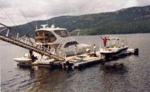 浮桥 - Thow - International Marine Floatation Systems, Inc. (IMFS) - 系泊 / 用于游艇 / 船用