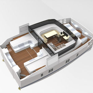 双体快艇 - MAGIC 45 - ARC Yachts - 舷内 / 电动 / 飞桥