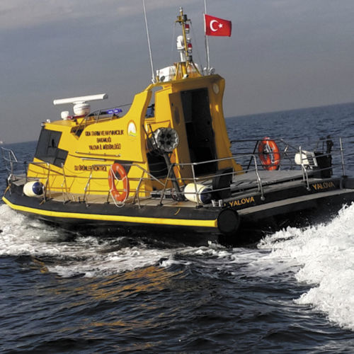 巡逻艇专业船 - IZ 1200 - Izmir Shipyard - 舷内 / HDPE