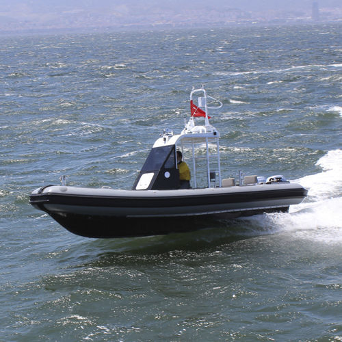 潜水支持船专业船 - IZ 720 HDPE RHIB - Izmir Shipyard - 舷外 / PEHD / 刚性充气艇