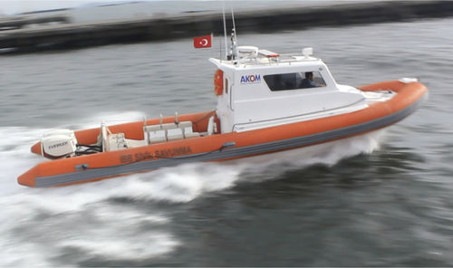 领航船专业船 - IZ 970 - Izmir Shipyard - 舷外 / GRP / 刚性充气艇