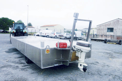 水产养殖拖车 - Mulot Naval - 专业用途船 / 双车轴 / 单车轴