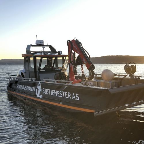潜水支持船专业船 - 8 - Hatløy Maritime AS - 舷外 / 铝制