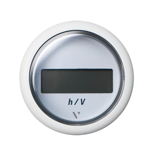 船用指示器 - Engine Hour Counter + Voltmeter 52mm - VERATRON - 船舶 / 帆船 / 多功能