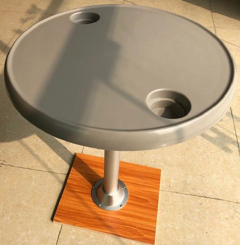固定驾驶舱台 - round - Foshan 1 Boat Hardware Co., Ltd. - 铝制