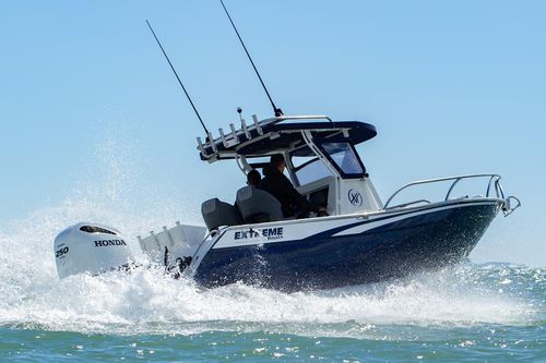舷外敞开艇 - 745 CC - Extreme Boats EU Ltd. - 中央控制台 / 钓鱼 / 铝制