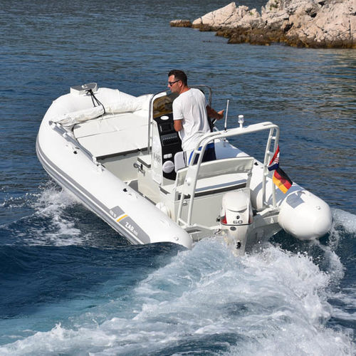 舷外充气艇 - 16 DL - MS Marine GmbH - RIB / 开放式 / 中央控制台