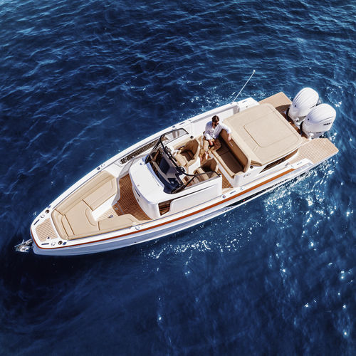 舷外日间小游艇 - STERK 31 RC - MS Marine GmbH - 双引擎 / 开放式 / 硬顶