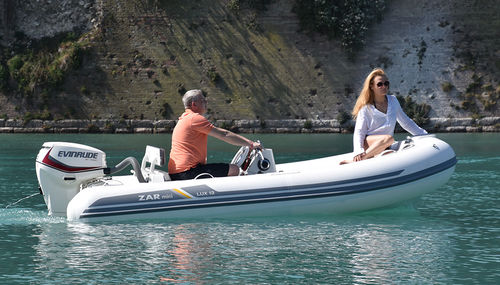 舷外充气艇 - LUX RIDER 16 - MS Marine GmbH - RIB / 开放式 / 中央控制台