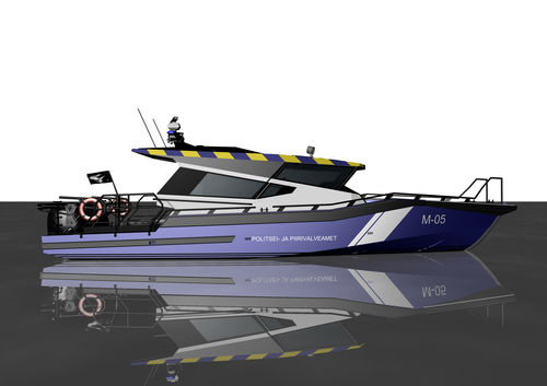 巡逻艇专业船 - AO12  - Larsen Boat Yard - 搜救船 / 舷内 / 舷外