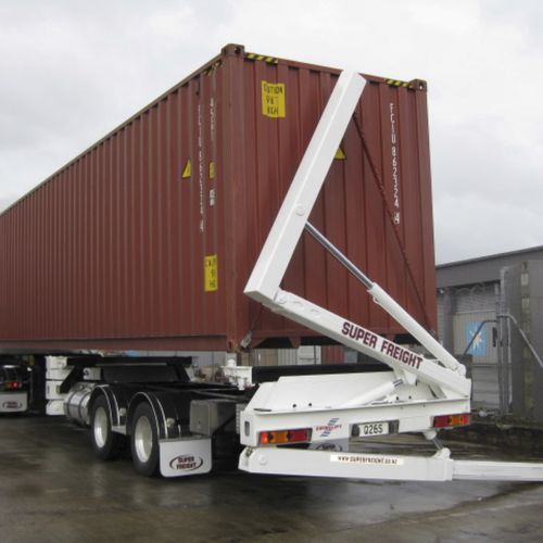 容器拖车 - TRILIFTER  - SWINGLIFT - 用于港口码头 / 液压 / 侧边装载