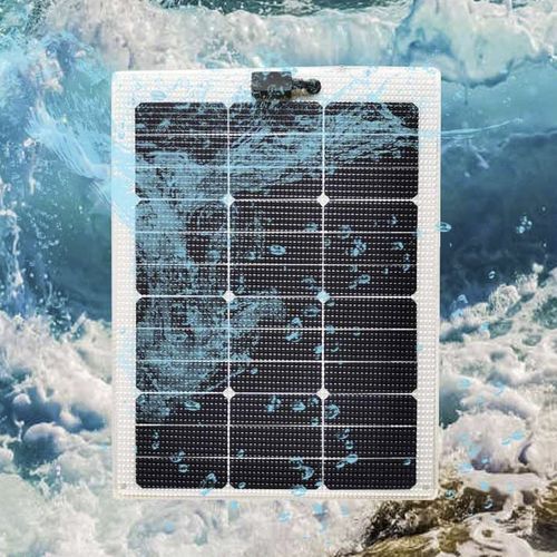 半柔性太阳能面板 - eMarvel-40w - SHENZHEN AHONY POWER CO.,LTD - 单晶硅 / 32单元 / 船用