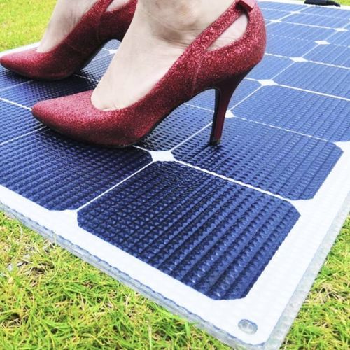 半柔性太阳能面板 - eMarvel 120w - SHENZHEN AHONY POWER CO.,LTD - 单晶硅 / 32单元 / 航海