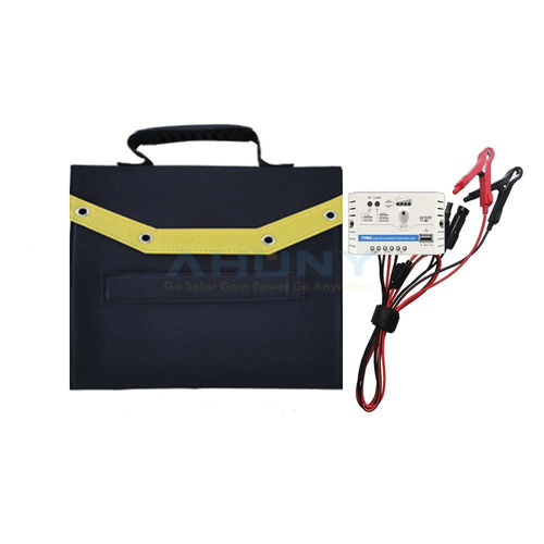 可折叠太阳能面板 - eMobi F4x25w - SHENZHEN AHONY POWER CO.,LTD - 单晶硅