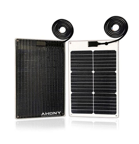 半柔性太阳能面板 - eMarvel-20w - SHENZHEN AHONY POWER CO.,LTD - 单晶硅 / 36单元 / 船用