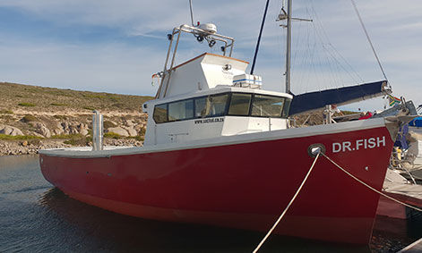 舵手室拖网渔船 - DR FISH - Sachal Shipyard