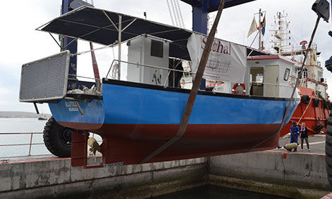 舷内拖网渔船 - NAUTILUS - Sachal Shipyard - 舵手室