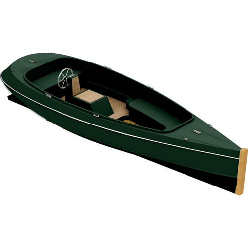 舷内敞舱船 - BLIXEM - Blixem Boats - 电动 / 中央控制台 / 木质