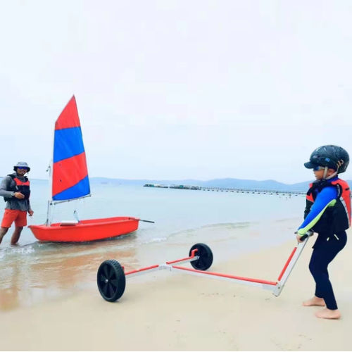 下水滑架 - qingdao sk marine & equipments - 用于小帆艇