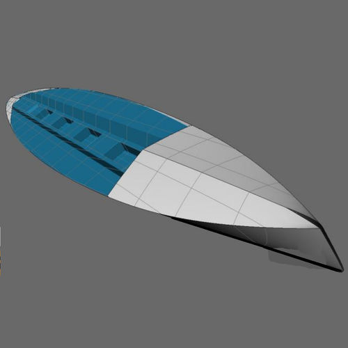 竞赛划艇 - Y 35  - Rowing Sport  boats - 四人双桨 / 带舵手位