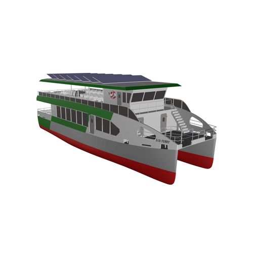 客船专业船 - FX240  - Nova Shipyard - 双体船 / 油电混合动力 / 铝制