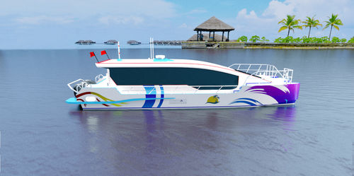 客船专业船 - FX120 - Nova Shipyard - 双体船 / 舷外 / 铝制