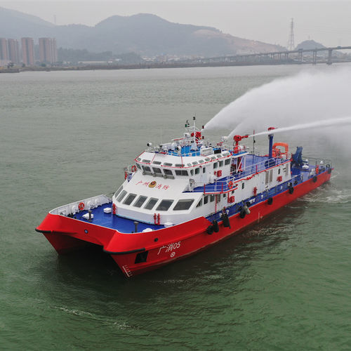 双体船消防船 - 38.5 - JIANGLONG SHIPBUILDING CO., LTD. - 铝制 / 钢