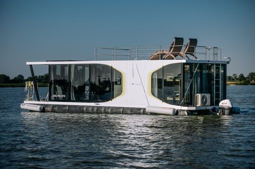 双体船船屋 - Delfin 374 - Catamarans-HT - 舷内