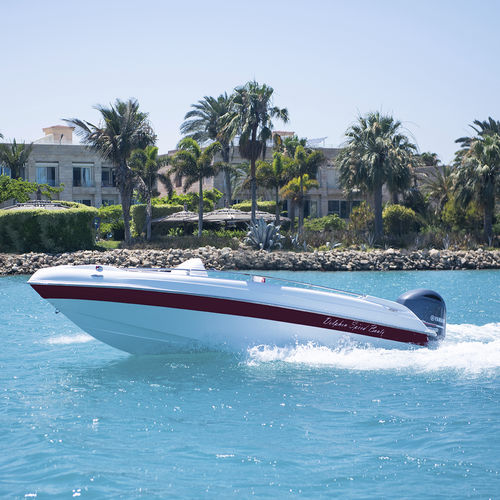 舷外敞开艇 - FLASH - DOLPHIN SPEED BOATS - 侧边控制台 / 运动