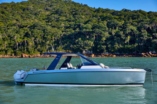 舷内快艇 - V34 - Schaefer Yachts - 舷外 / 双引擎 / 软顶