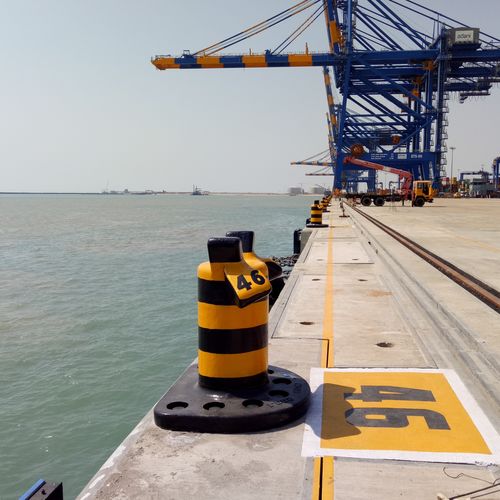 港口码头带缆桩 - CI - IRM Offshore and Marine Engineers PVT. LTD. - 用于海港