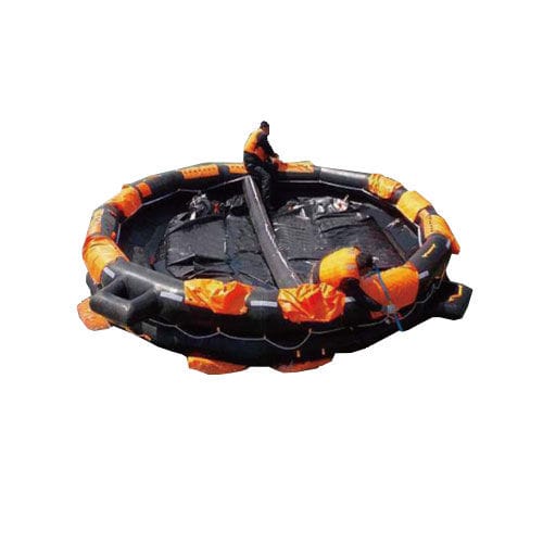 船舶救生筏 - LYR-K6 - Zhenjiang Longyear Marine Equipment Co.,Ltd - 6人座 / 10人座 / 充气式