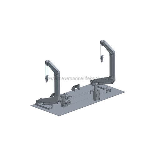 救生艇用吊艇架 - HLA series - Ningbo New Marine Lifesaving Equipment Co., Ltd. - 液压 / 重力式