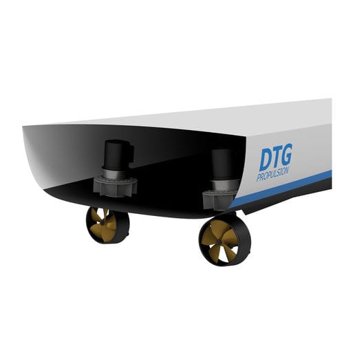 方位角推进器 - DA-1000 - DTG Propulsion BV - 船舵 / 嵌入式 / 专业用途船