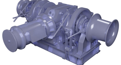 电动锚机 - GMB-ND - United Marine Suppliers Co., LTD. (UMS) - 船舶 / 卧式 / 甲板上
