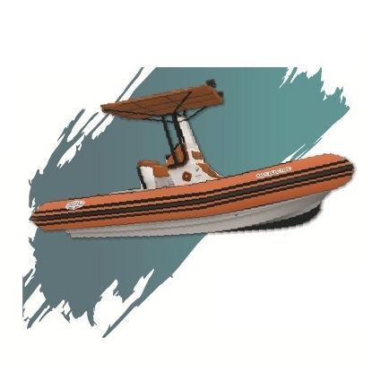 半硬式充气艇 - JETBOAT 530 - 40E - Sea U Experience - 水力喷射 / 电动 / 开放式
