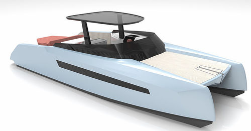 双体快艇 - Seavy 11 - A Sea Venture Yachting - 舷外 / 双引擎 / 开放式