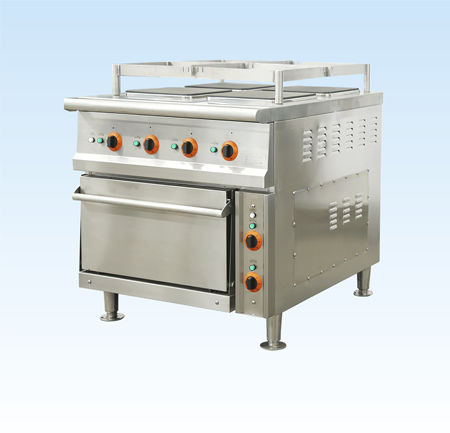 船用厨房设备 - DZ series - Shanghai Continental Marine Equipment Co., Ltd. - 电动 / 4灶头