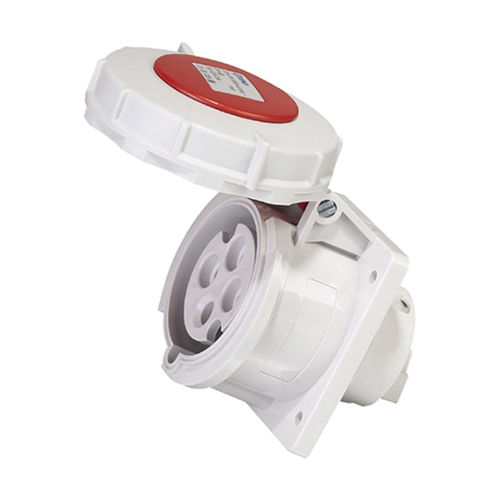 船舶防水电插座 - CRZ-1432P - Zhejiang Bozhou Marine Electric Technology Co., Ltd. - 船用 / 母端 / 带保护罩
