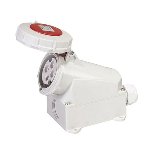 船舶防水电插座 - CZM-14432P - Zhejiang Bozhou Marine Electric Technology Co., Ltd. - 船用 / 母端 / 带保护罩