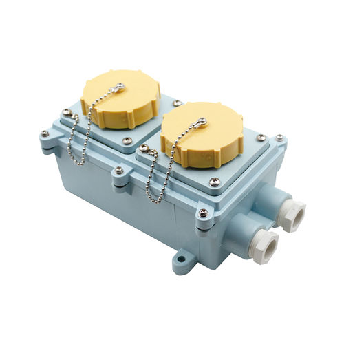 船舶防水电插座 - IMPA 792765 - Zhejiang Bozhou Marine Electric Technology Co., Ltd. - 船用 / 母端 / 带保护罩