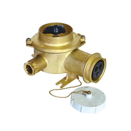 船舶防水电插座 - CZKS2-2 - Zhejiang Bozhou Marine Electric Technology Co., Ltd. - 船用 / 母端 / 带开关