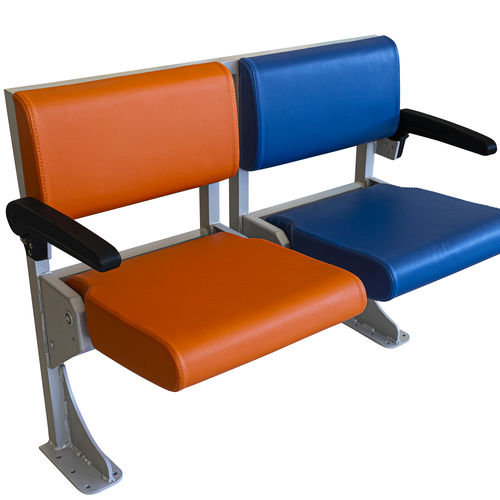 客船用座椅 - HR 1500v1 - Pullman Seat Systems - 带扶手 / 向下折叠 / 单人