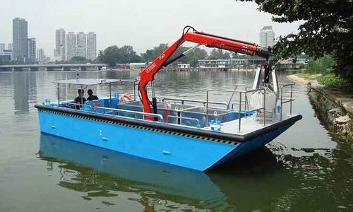 废物回收驳船专业船 - Scavenger 40 Aquatic Loadmaster - Five Aluminium Boat and Engineering Pte Ltd - 柴油 / 铝