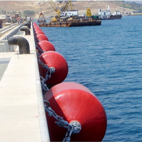 船舶护舷 - Jerryborg Marine Machinery Co., Ltd - 浮桥 / 黑色 / 红色
