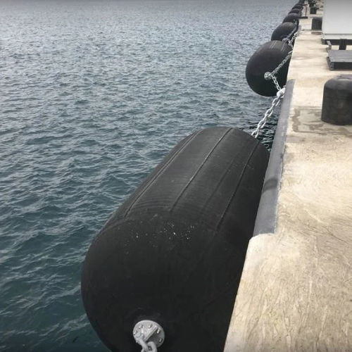 船舶护舷 - Sling - Jerryborg Marine Machinery Co., Ltd - 浮桥 / 圆柱形 / 黑色