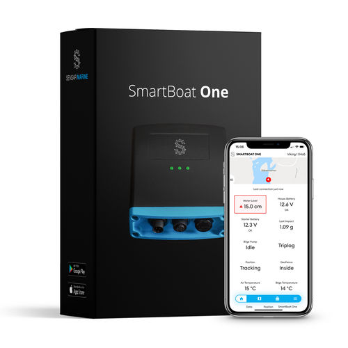 船用监控跟踪系统 - SmartBoat One  - Sensar Marine - 带智能手机应用